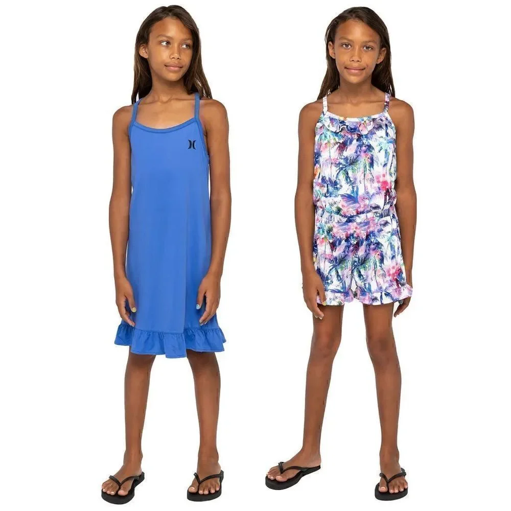 NWT ☀️ Hurley Youth 2-pack Dress and Romper